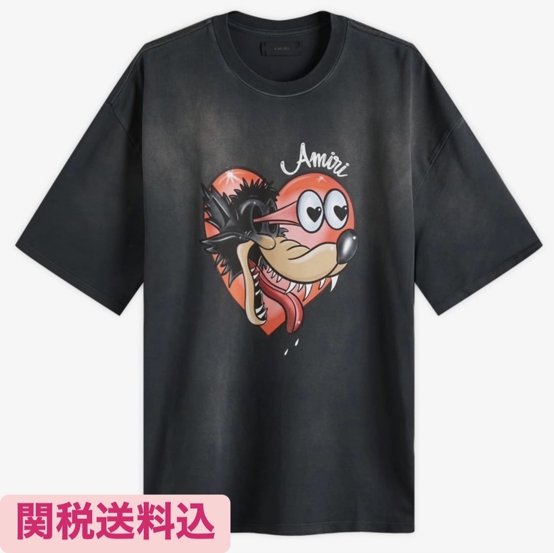 関税送料込 AMIRI アミリ Hopeless Romantic Tシャツ