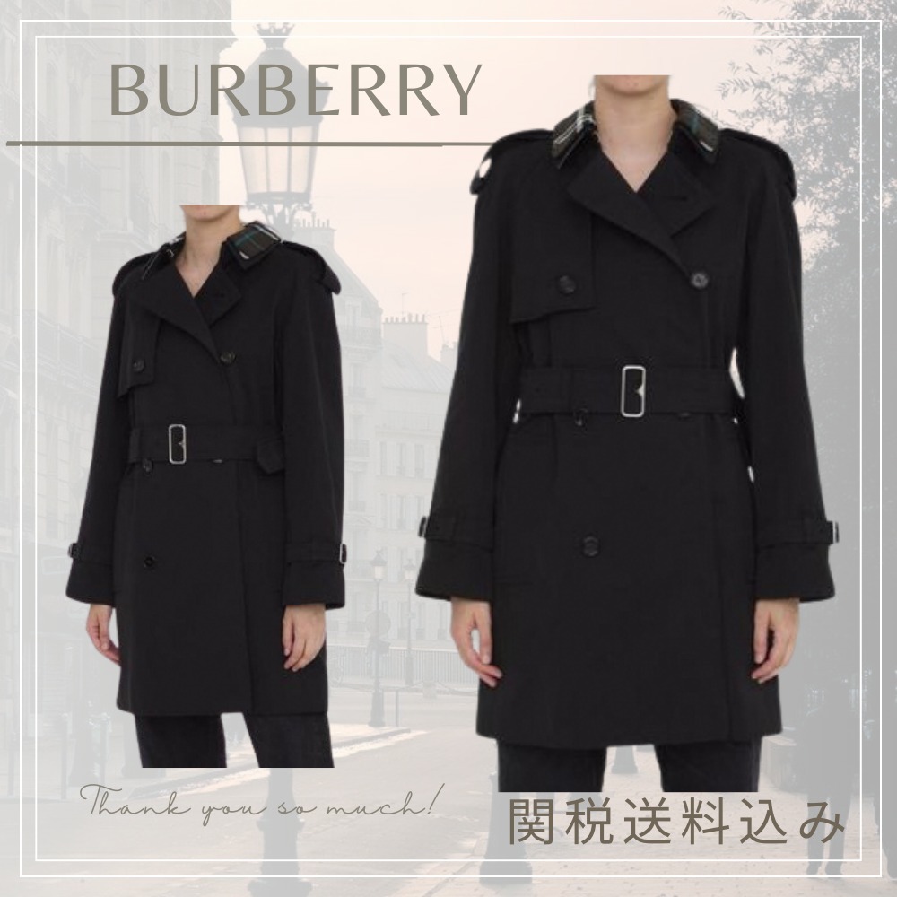 【BURBERRY】バーバリー コットン コート レディース