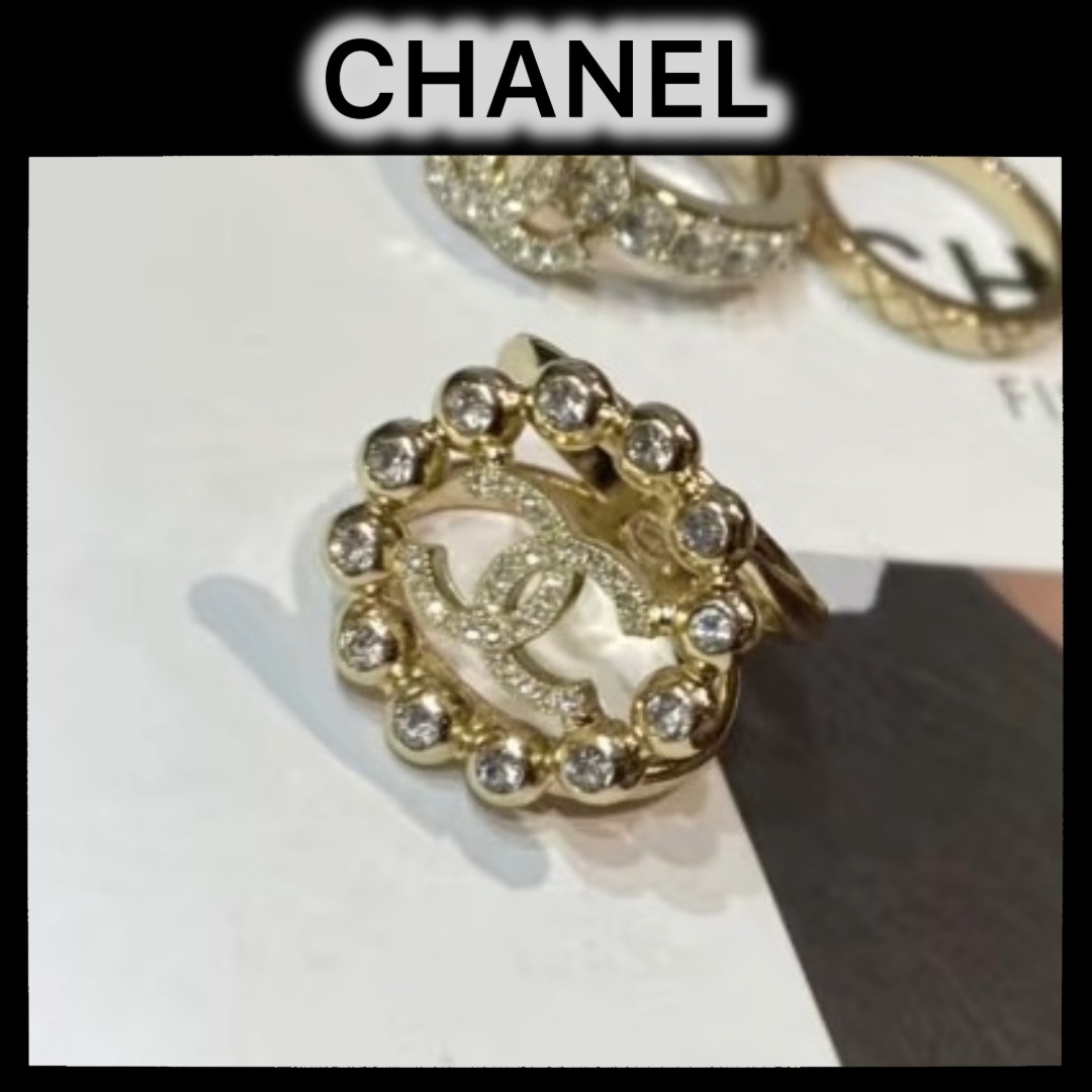 ★かわいいフラワーモチーフ★CHANEL リング