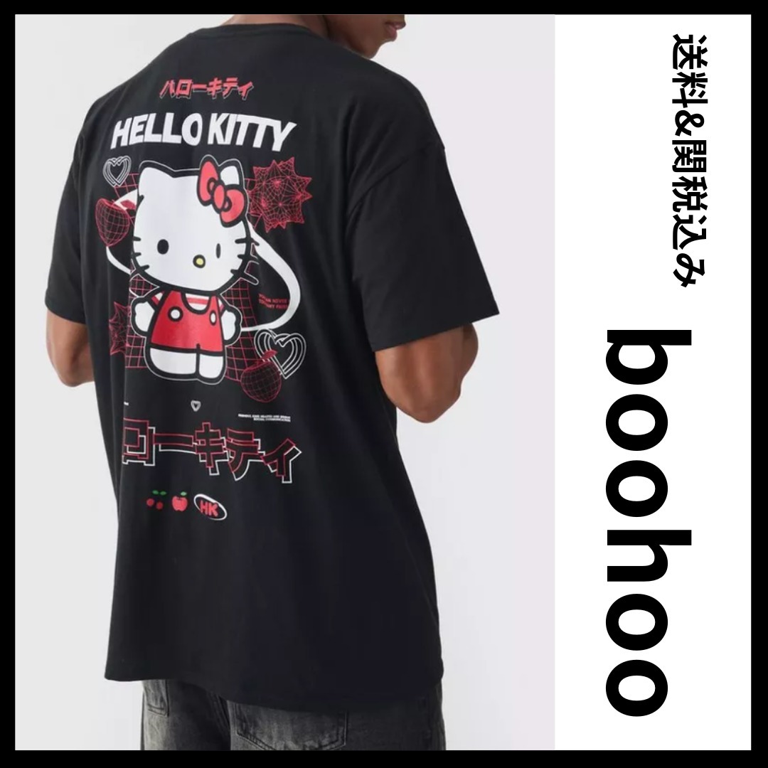 《boohoo》 ハローキティ プリント Tシャツ