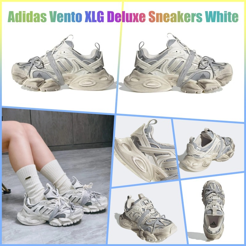★アディダス★Vento XLG Runner Deluxe Sneakers★White