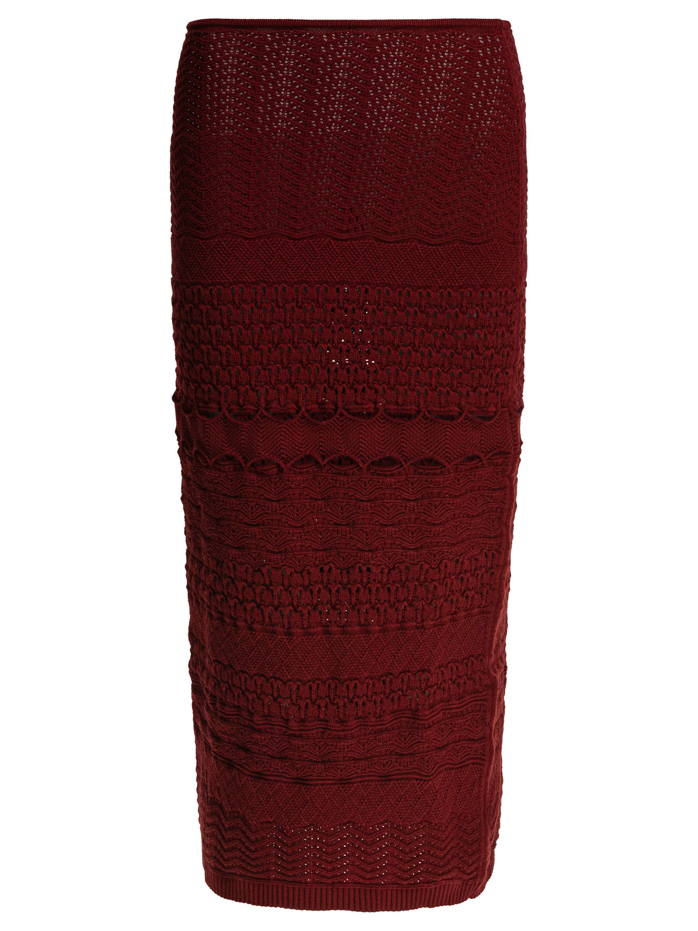 スカート Elie Saab Crochet Midi Skirt FIREBALL LILYS CROCHET