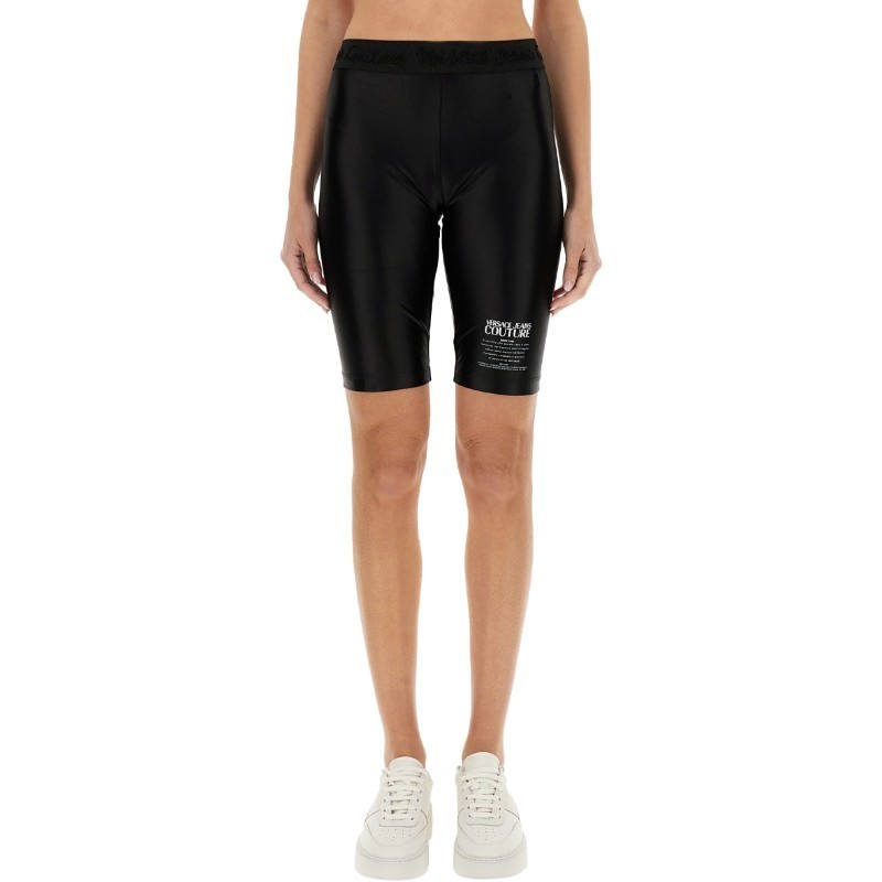 ショートパンツ VERSACE JEANS CYCLING SHORTS WITH LOGO (78HAC1A6 J0223899)
