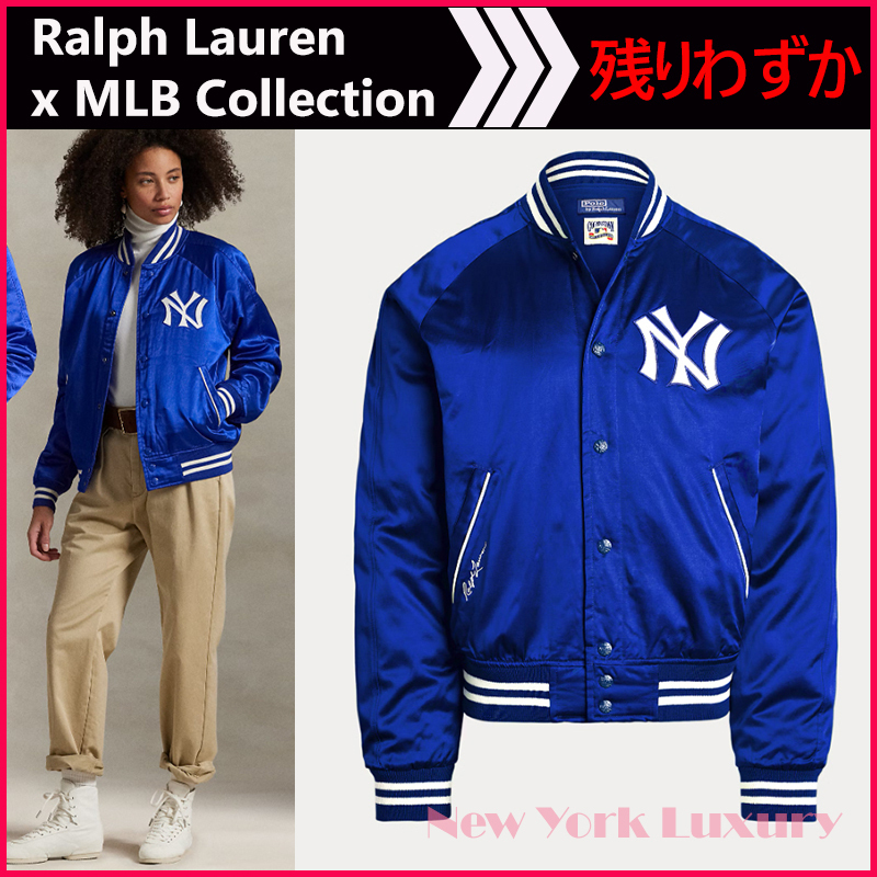 Ralph Lauren x MLB★ユニセックスヤンキースサテンジャケット