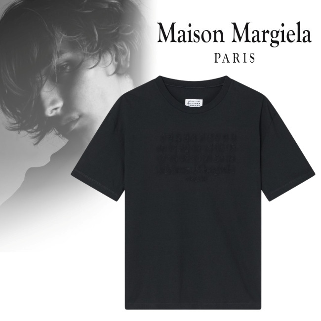 正規店【Maison Margiela】エンブロイダーロゴ Tシャツ