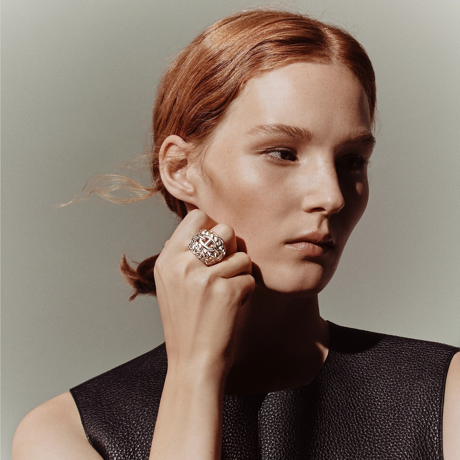 指輪・リング Hermes Chaine d'ancre Multichaines ring, very large model
