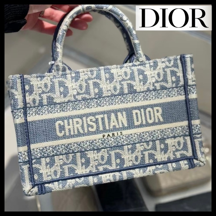 新作【コンパクトで使いやすい】Dior Book Tote mini バッグ
