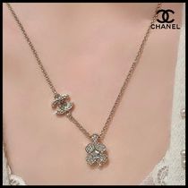 幸運の四つ葉のクローバー♪【CHANEL】ネックレス 25P ゴールド ゴールドアクセサリー 幸運の四つ葉クローバー ペンダント