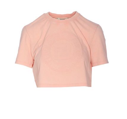 Tシャツ・カットソー FENDI SS25 Pink cotton t-shirt (FS9715ASNI F1RX7) FENDI(フェンディ) Tシャツ・カットソー(レディース) 5ページ目
