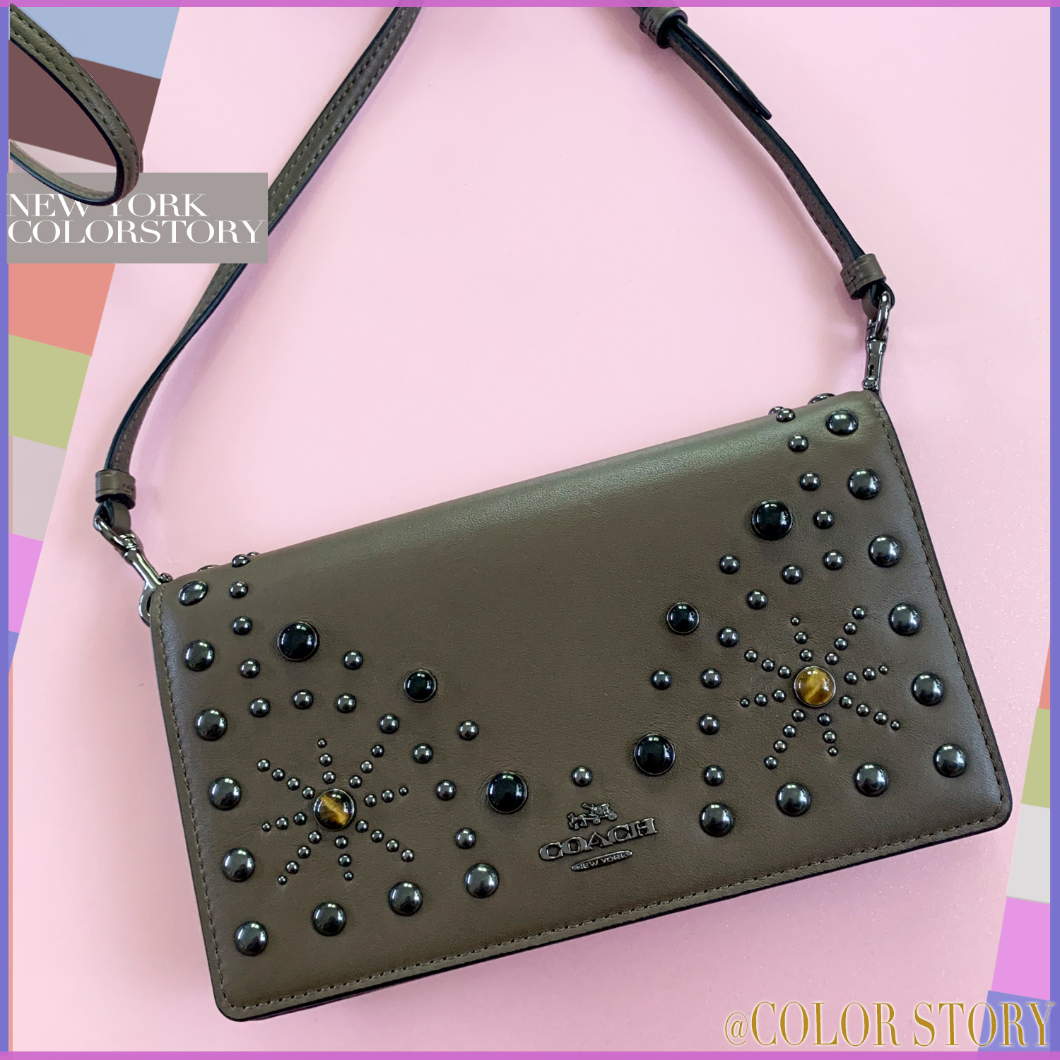 【COACH高級ライン】●一点限定レア●お財布クロスボディー