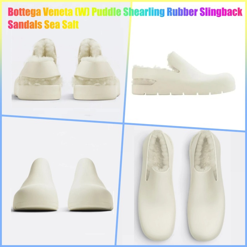 ★Bottega Veneta★(W)Puddle Slingback Sandal★Sea Salt