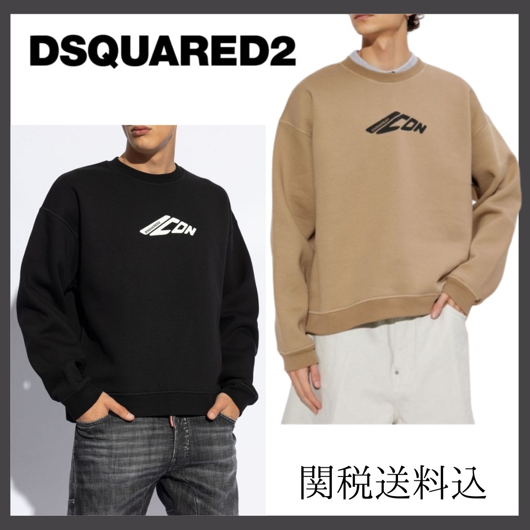 D SQUARED2 アイコン リラックスフィット スウェットシャツ