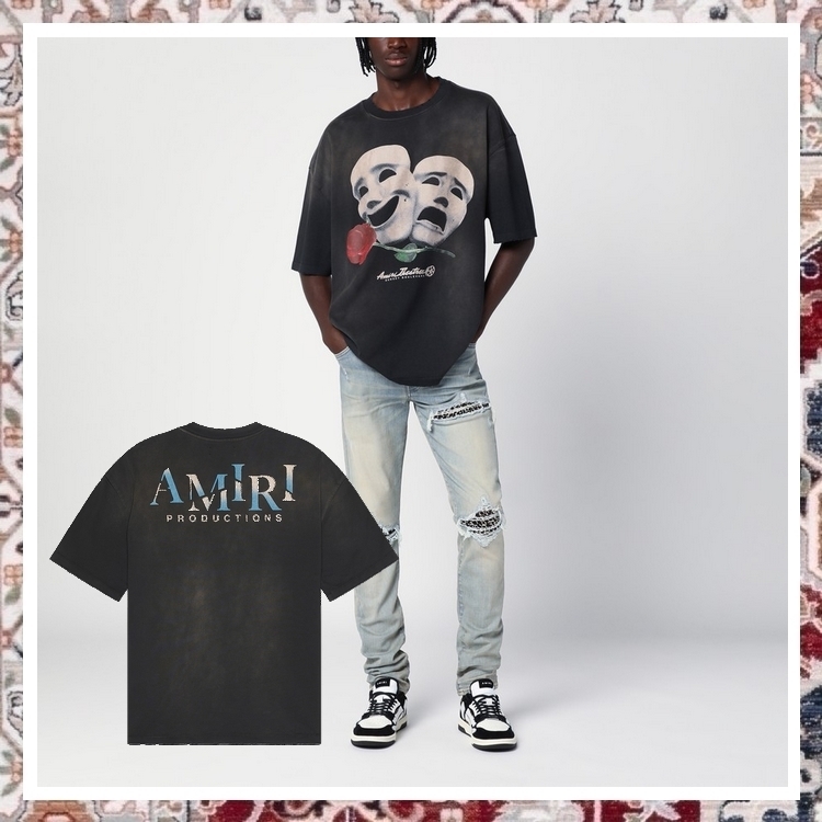 AMIRI シアターマスク オーバーサイズTシャツ (送料・関税込)