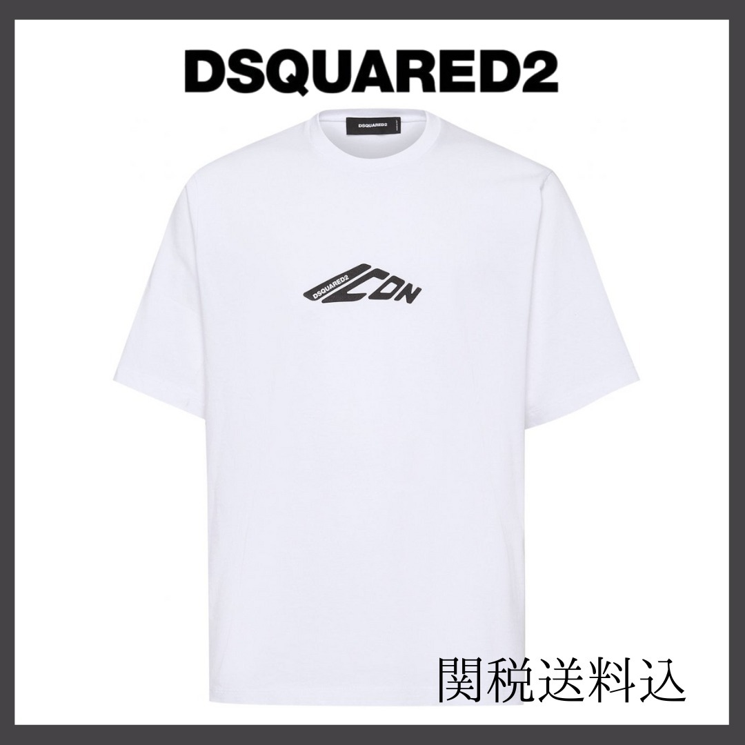 D SQUARED2 アイコン ルーズフィット Tシャツ  関税送料込