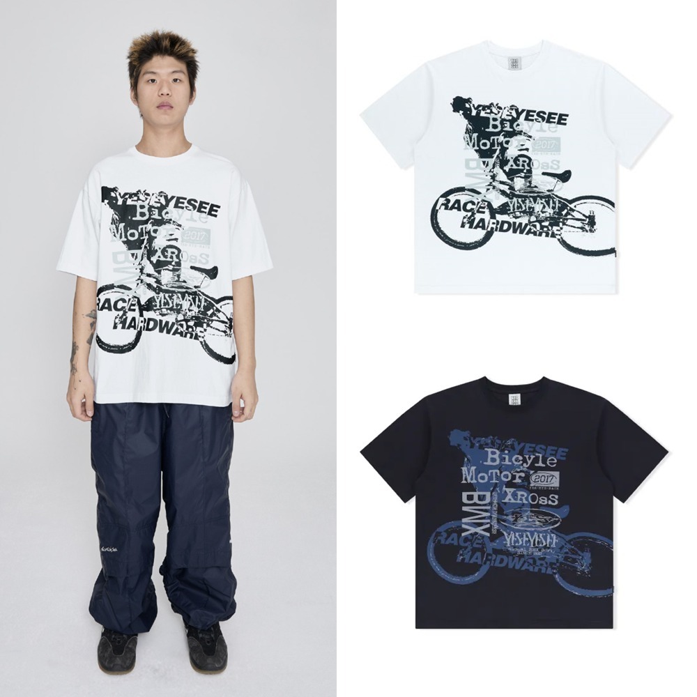 Tシャツ・カットソー [YESEYESEE] Y.E.S BMX Tee (2 color)