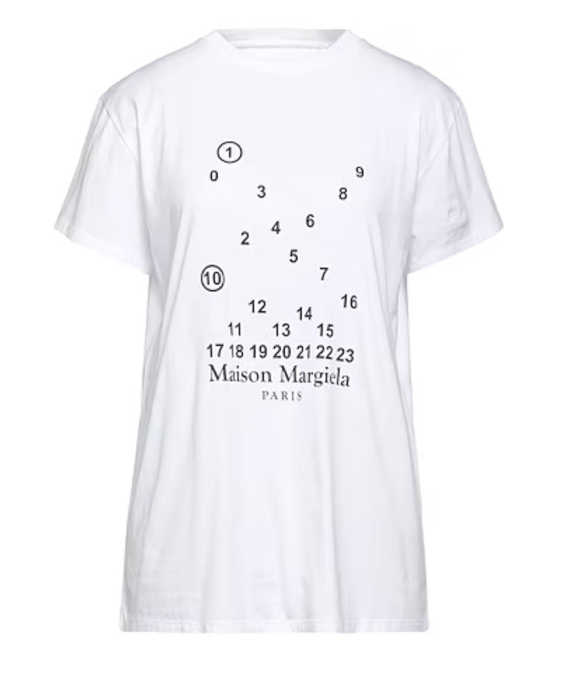 【人気商品】MAISON MARGIELA Ｔシャツ ホワイト