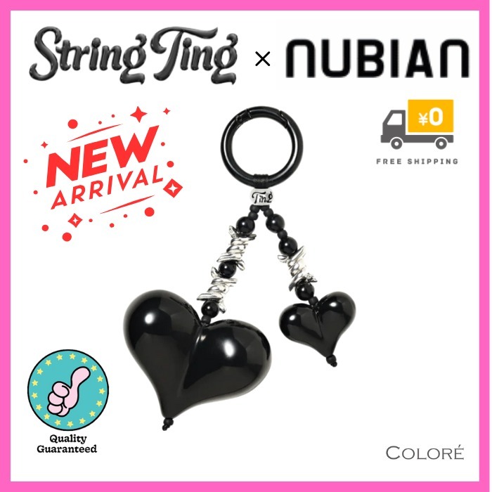 *String Ting*コラボ 数量限定 Shorty バッグチャーム◎関送込◎