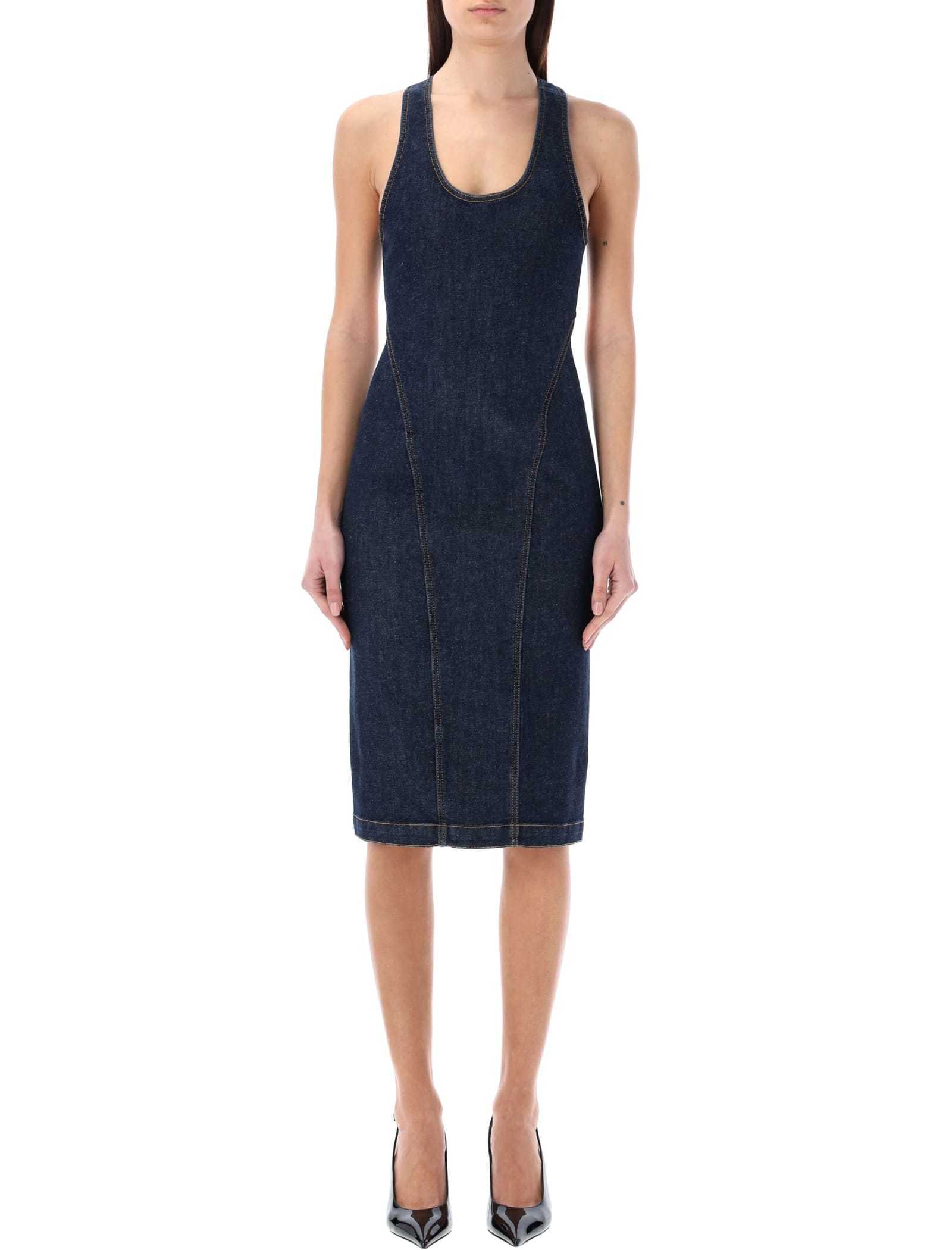 【送料&関税込】Alaia Sculpting Denim Dress