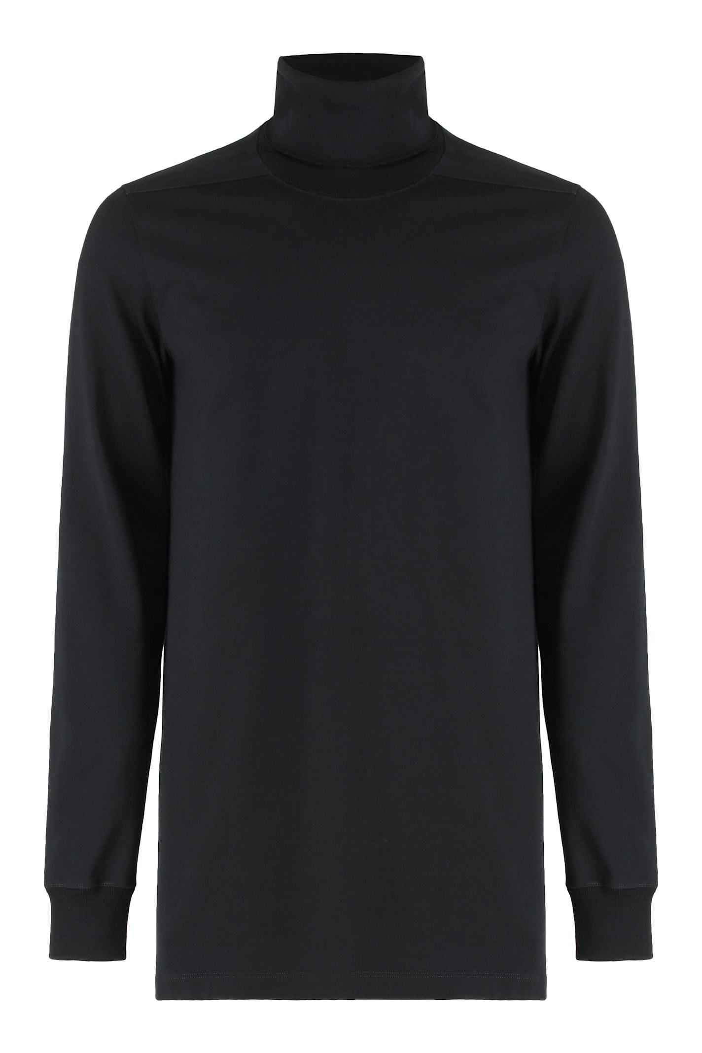 【送料&関税込】Rick Owens Long Sleeve Cotton Turtleneck