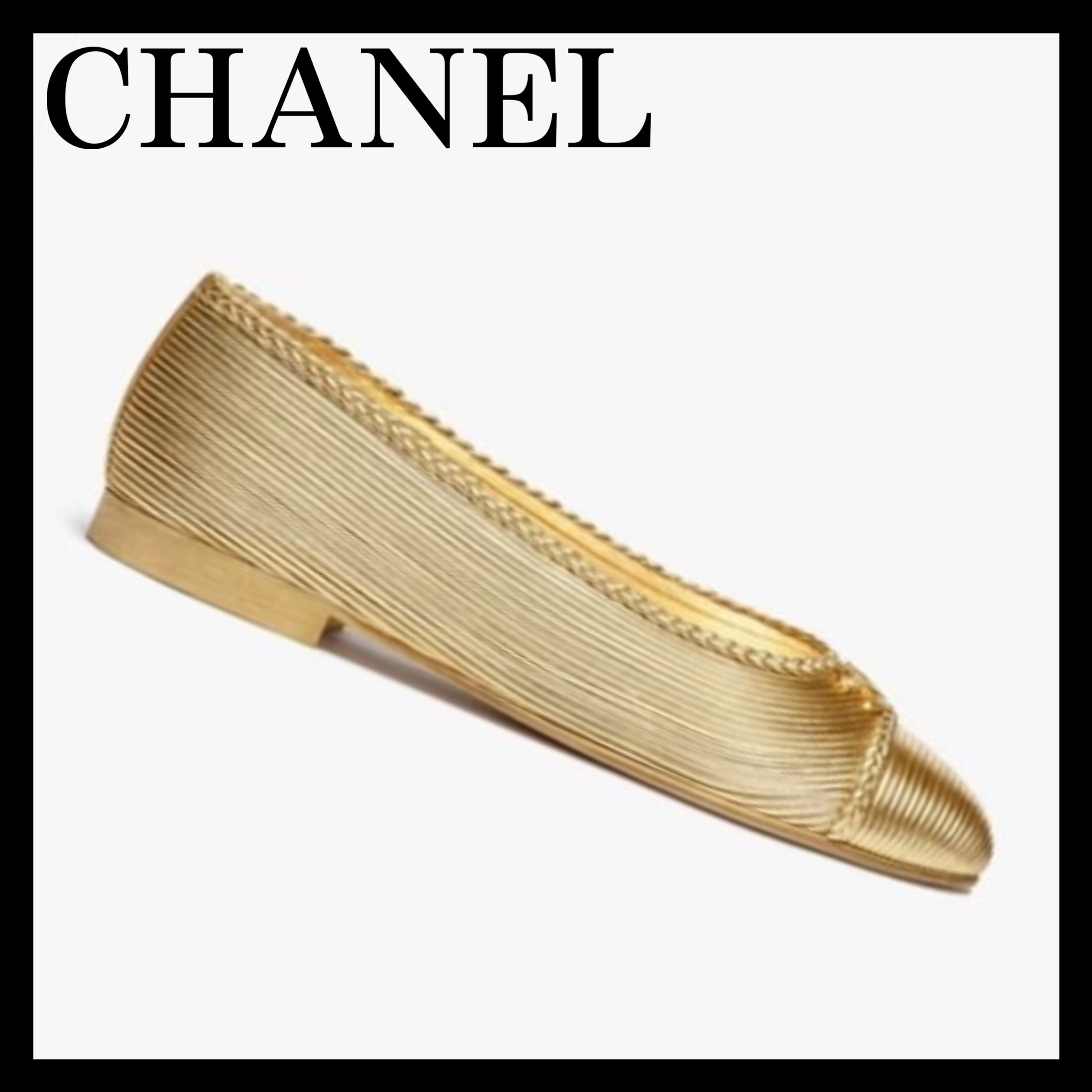 《ゴージャスな存在感溢れる♪》25S限定★CHANEL バレリーナ