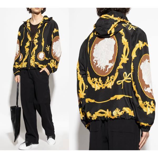 【関込】VERSACE ヴェルサーチェ◆カメオ メデューサ ジャケット