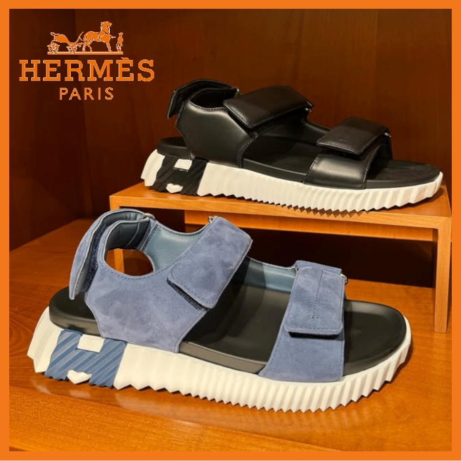 【《足元に可愛さをプラス》】HERMES Junior ジュニア サンダル