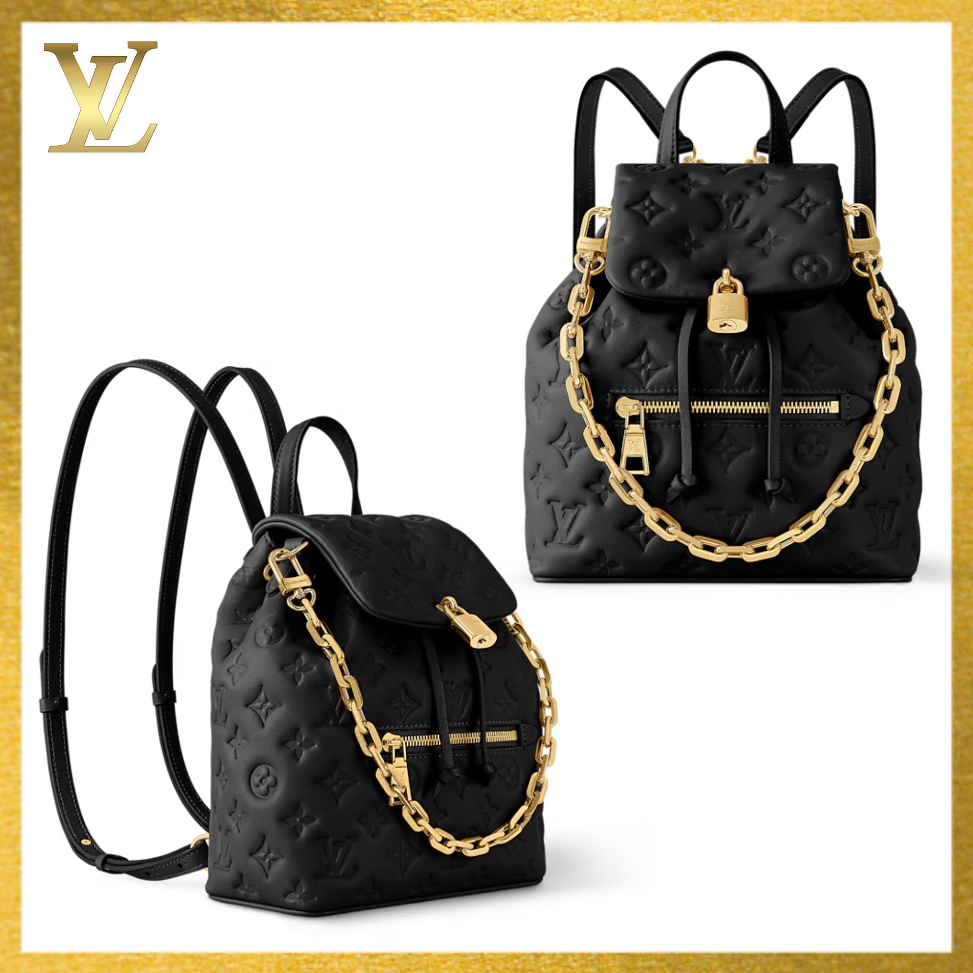 【LOUIS VUITTON】機能性とシックな クッサン バックパック PM