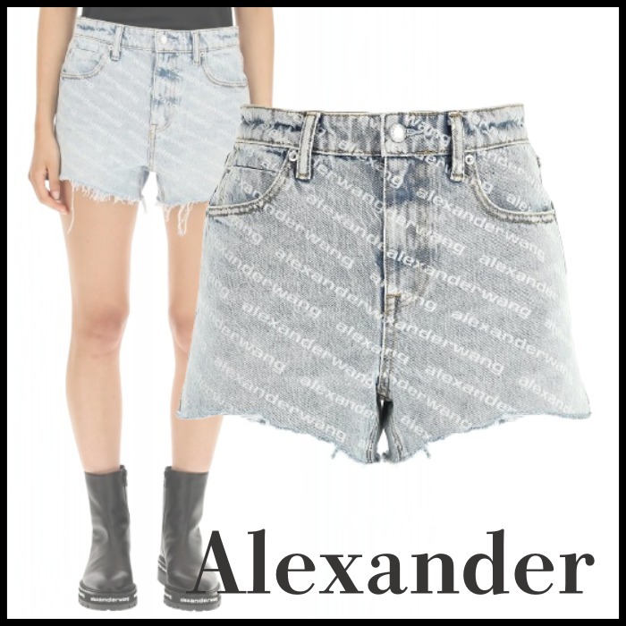 【関税込】Alexander アレキサンダー バイト デニム ショーツ