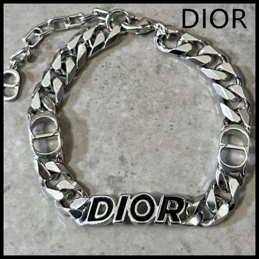 【Dior】即発送♪Dior Italic チェーンリンク ブレスレット