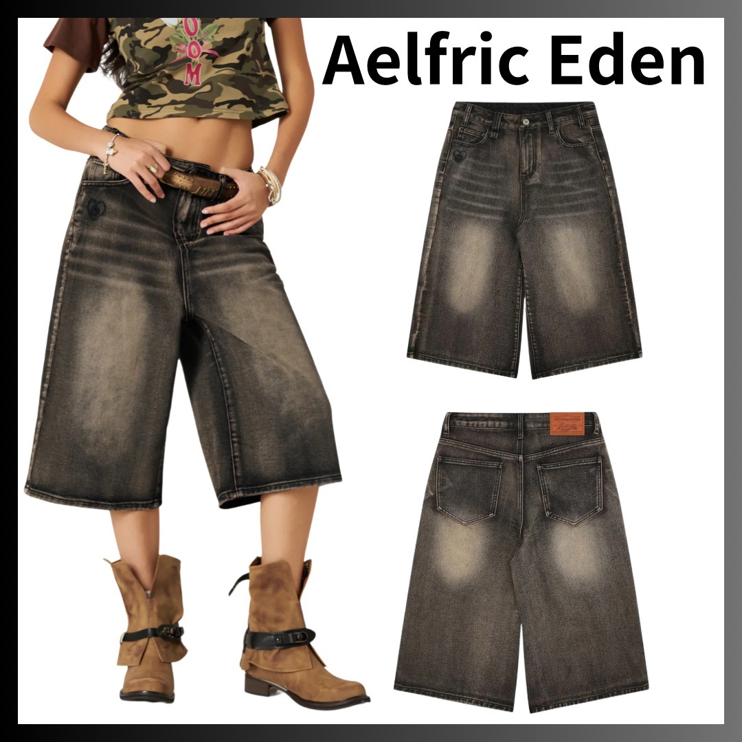 国内送関税込★【Aelfric Eden】VINTAGE ウォッシュド ジョガー