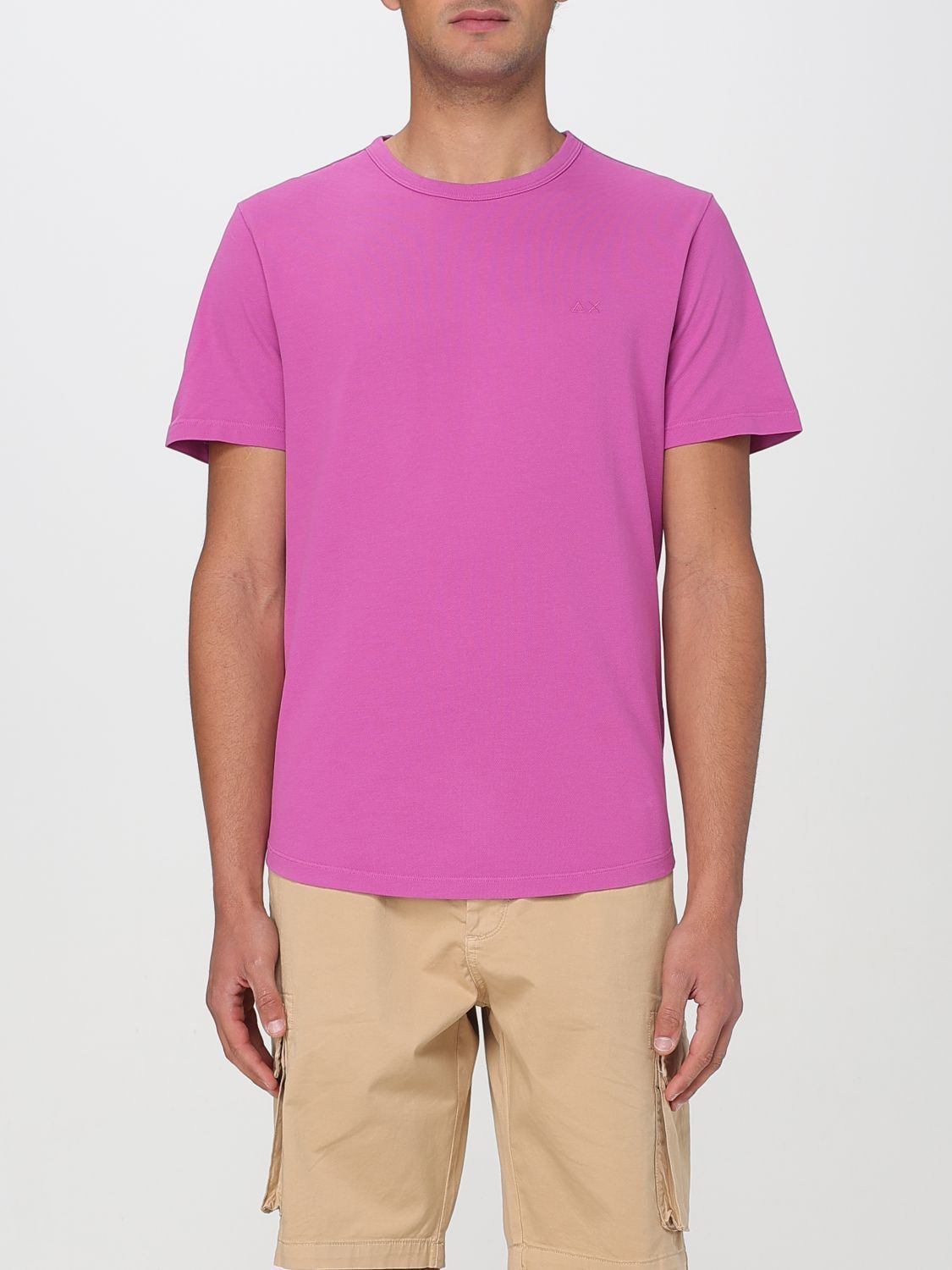 Tシャツ・カットソー SUN68 Men T-shirt Red T35127 72