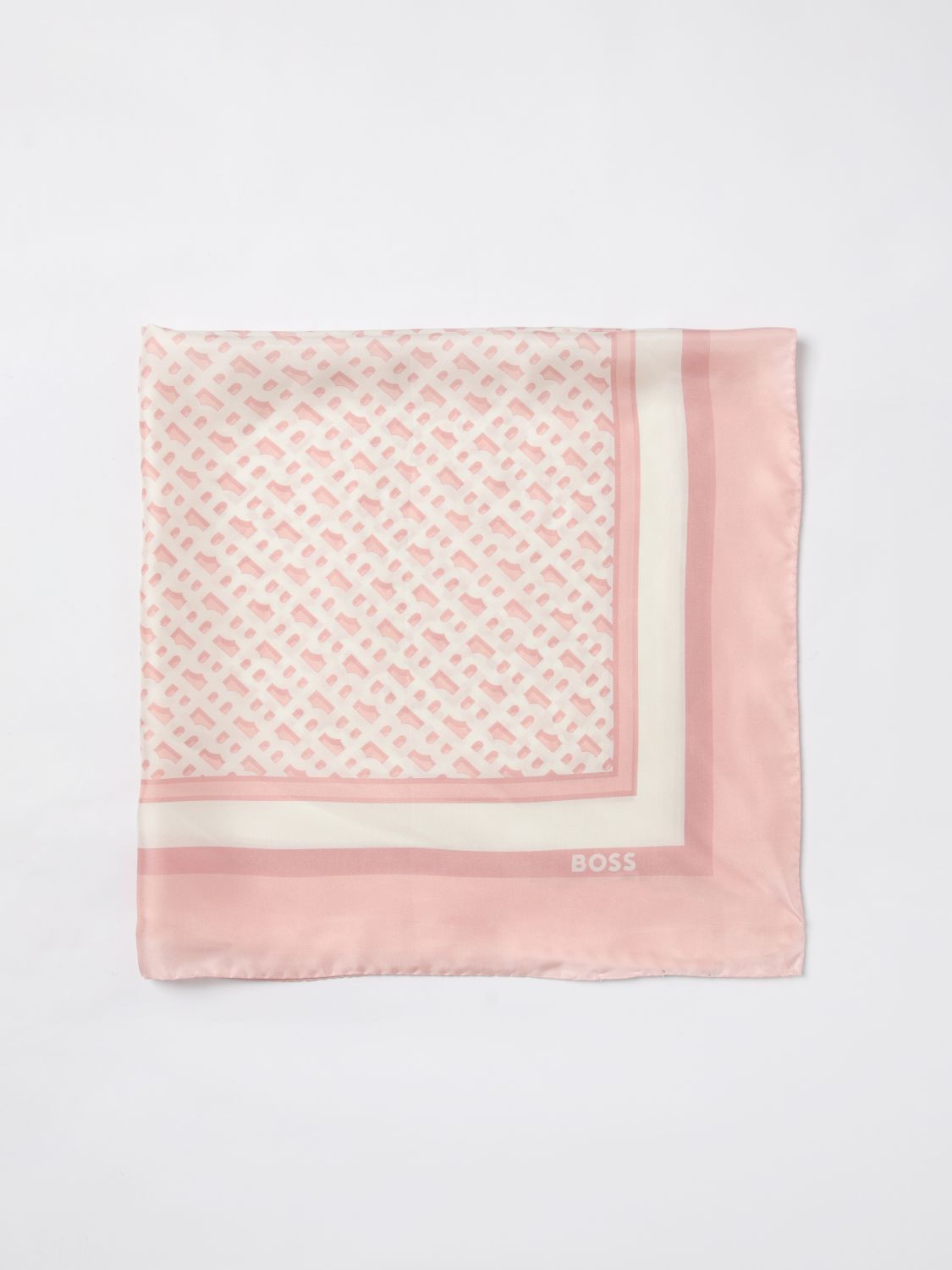 スカーフ BOSS Woman Scarf Pink 50536118 685