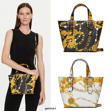 VERSACE JEANS ヴェルサーチジーンズ2WAYハンドバッグレディース VERSACE JEANS(ヴェルサーチジーンズ) ハンドバッグ(レディース