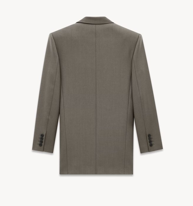 【コーデに余裕を♪】Saint Laurent ウールギャバジンブレザー コーデに余裕を♪】Saint Laurent ウールギャバジンブレザー
