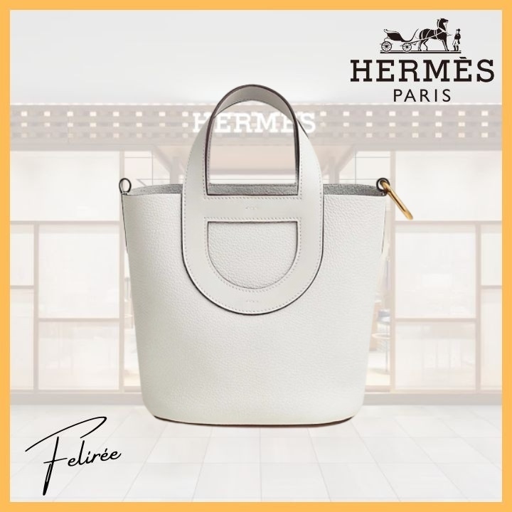 《優し気な印象が素敵☆》HERMES インザループ PM 18 Nata
