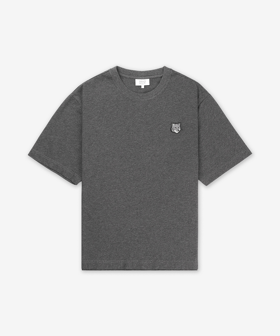 【関税込】 半袖Tシャツ - ダークグレーメランジ