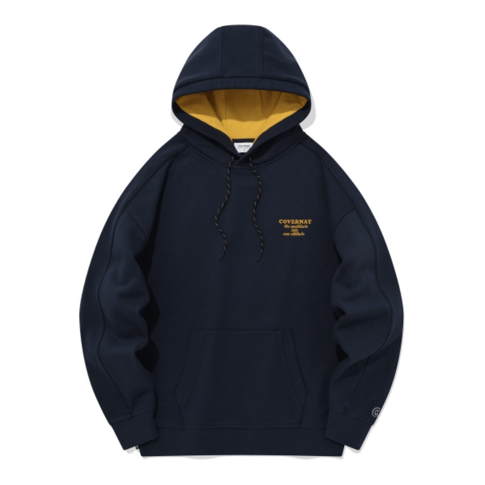 パーカー・フーディ COVERNAT Heavyweight Overfit Hoodie Navy