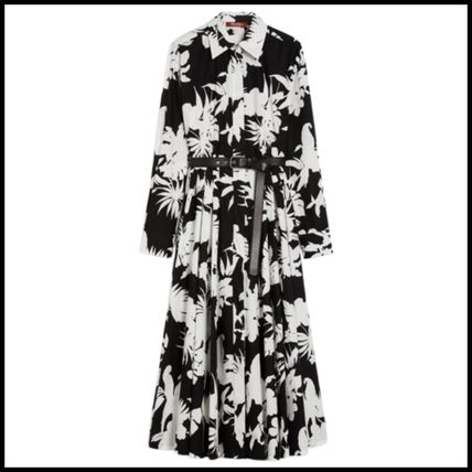 MaxMara マックスマーラスタジオ レース 花柄 ワンピース マキシ