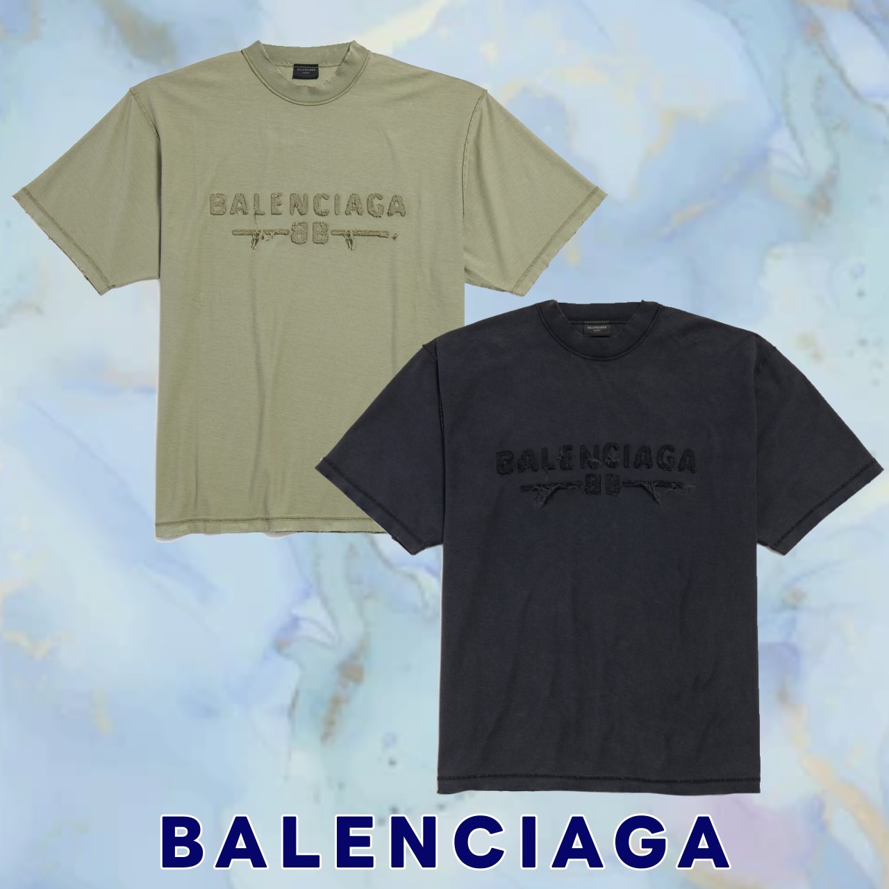 【BALENCIAGA】インサイドアウト Tシャツ ミディアムフィット