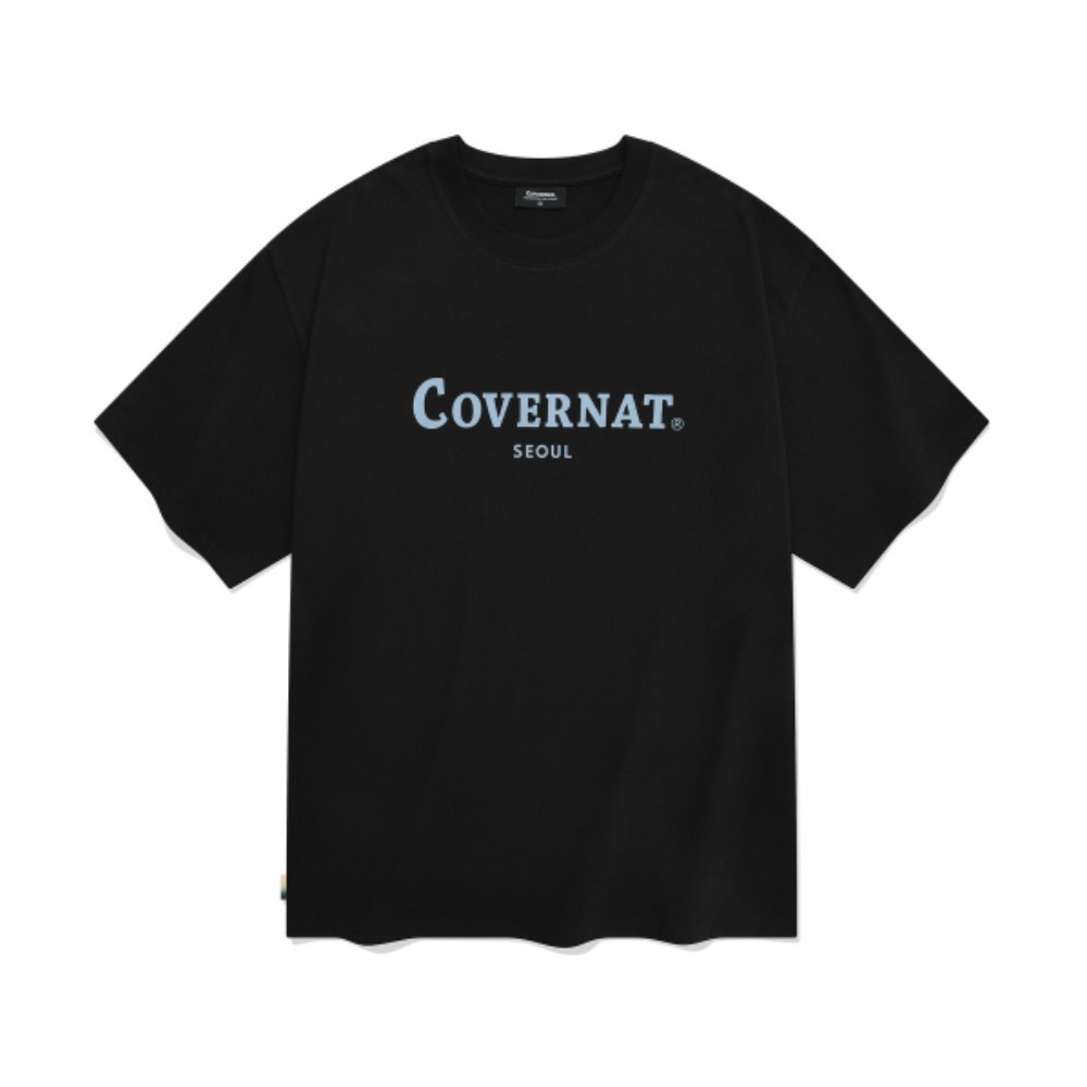 Tシャツ・カットソー COVERNAT Souvenir Seoul T-shirt Black