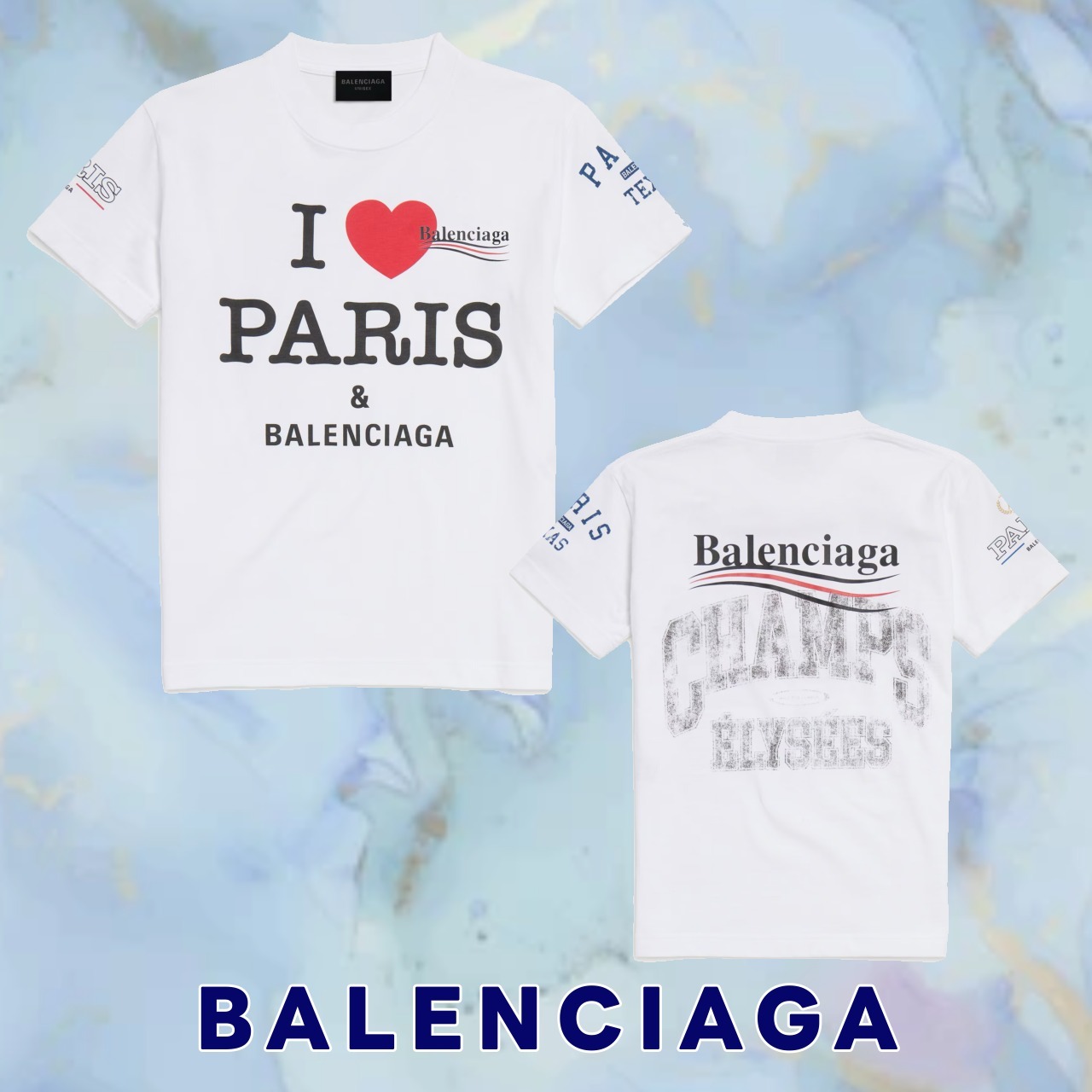 万能♪【BALENCIAGA】Overlayer Political Campaign Tシャツ