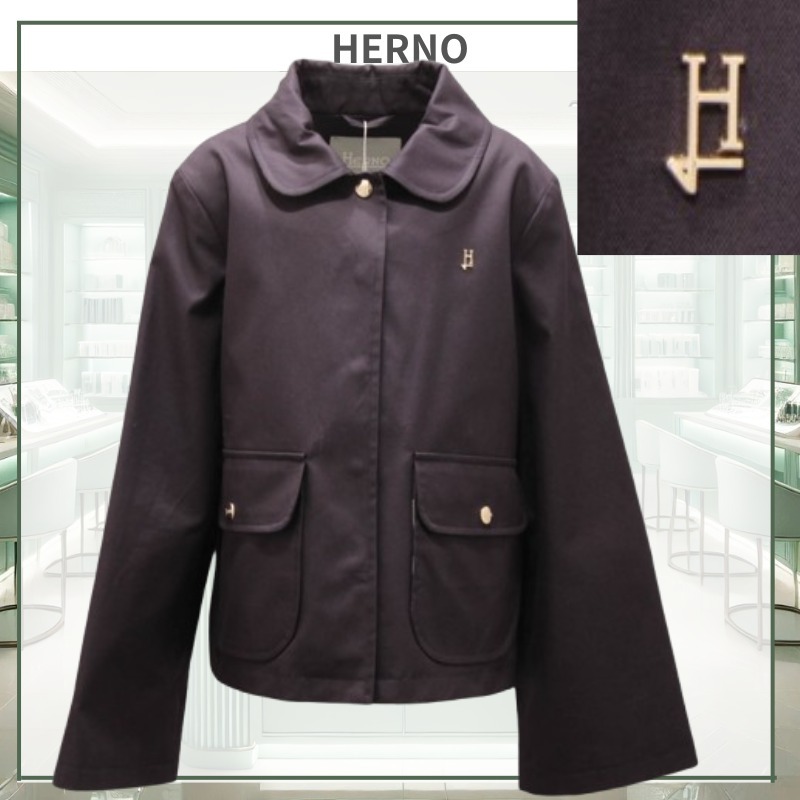 【大人もOK】HERNO コットンジャケット 大人かわいい