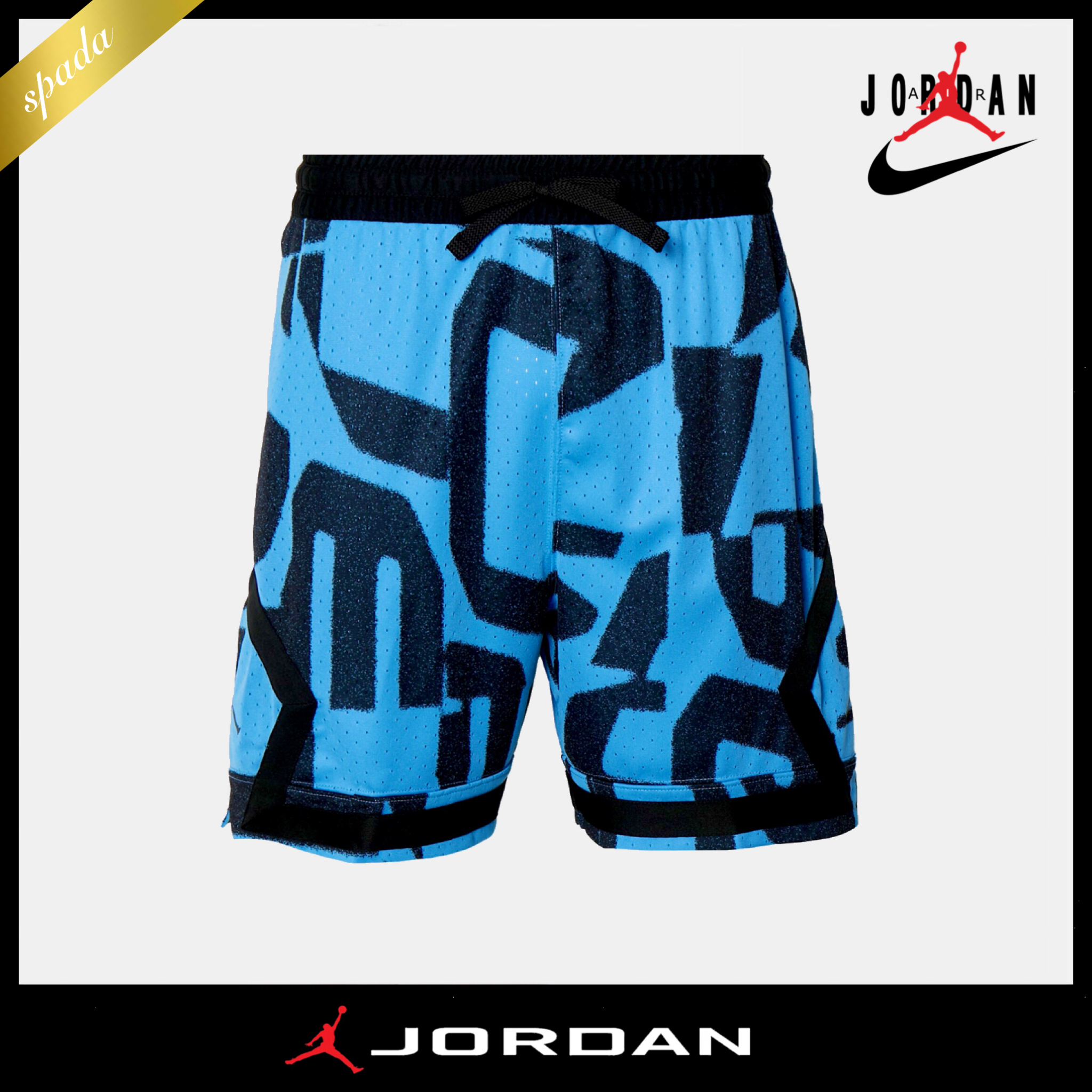 【Jordan】グラフィック ロゴ ショートパンツ ブルー / 送料無料