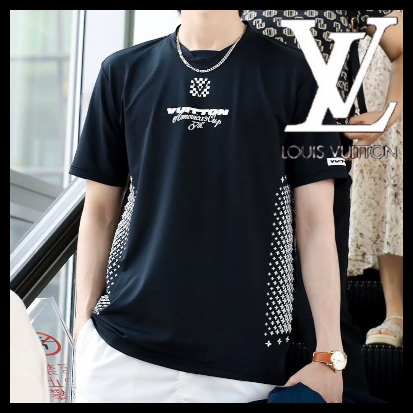 LV メンズ テクニカルパフォーマンス Tシャツ ブラック