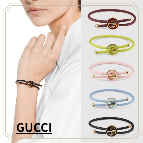 【GUCCI】インターロッキングG ブレスレット