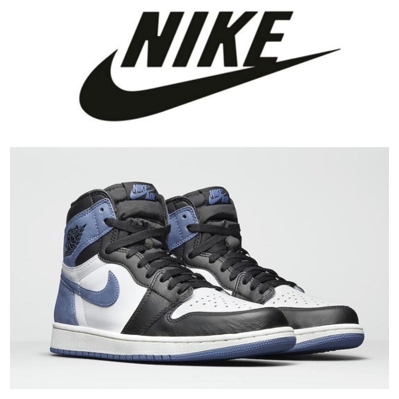 【正規品】NIKE エアジョーダン1 ハイ ブルームーン 555088-115