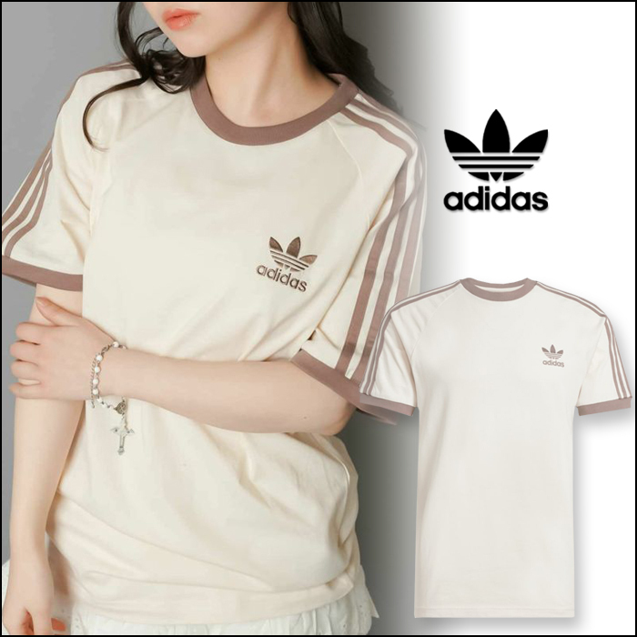 ADIDAS ORIGINALS☆Tシャツ 半袖 カットソー 韓国 レディース