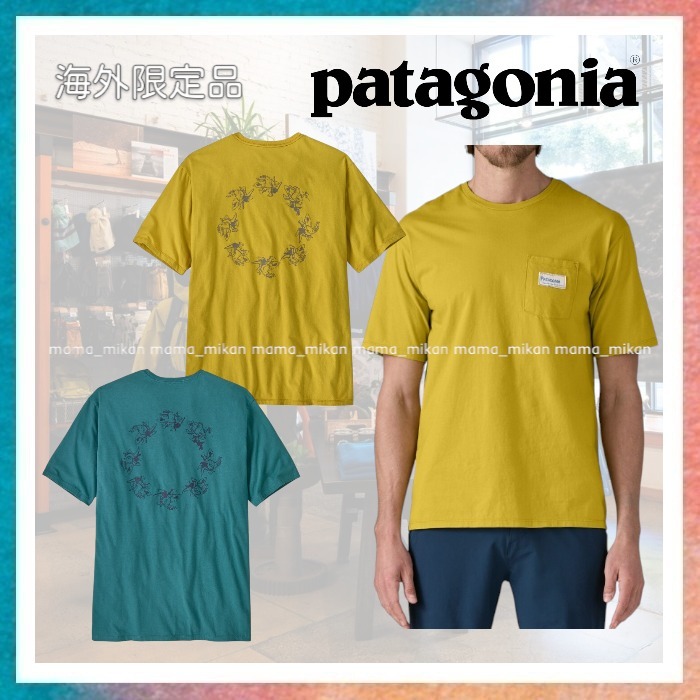 【patagonia】パタゴニア定番ポケット付きTシャツ