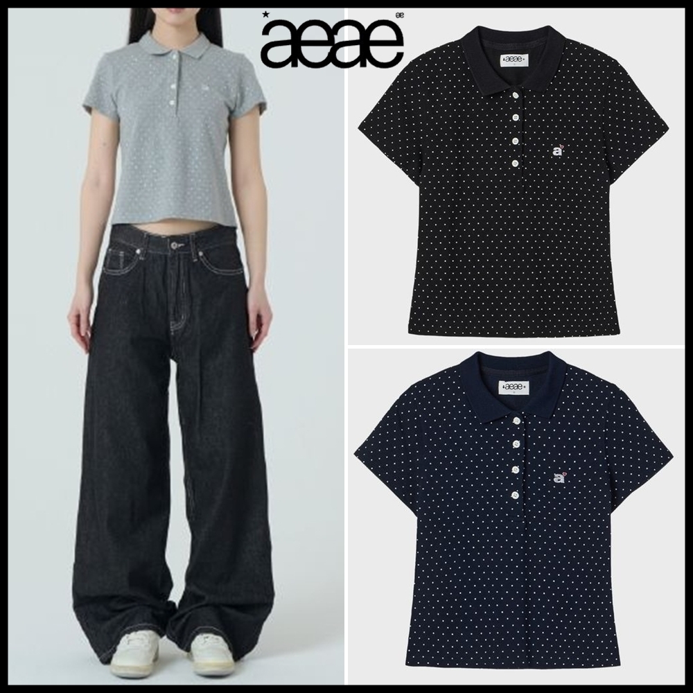 【AEAE】 DOT PK T-SHIRTS (3色) ★送料・関税込★大人気★