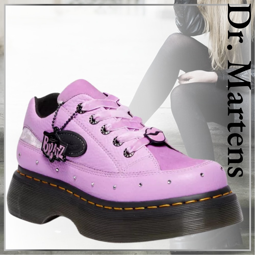 華やかさと90年代レトロの融合 Dr.Martens BUZZ BRATZ シューズ